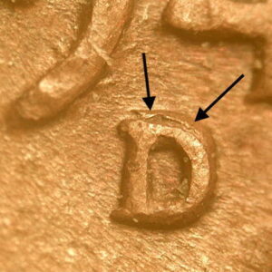 1945-D/D Lincoln Wheat Cent RPM Error Coin