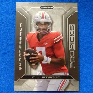 C.J. Stroud Texans Pro Picks Rookie Football Card