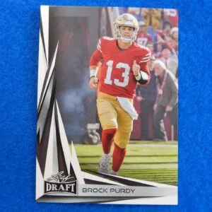 Brock Purdy LEAF DRAFT Rookie Card