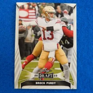 Brock Purdy LEAF DRAFT Rookie Card