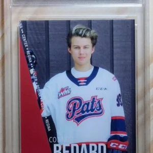 Connor Bedard Regina Pats Graded Rookie Hockey Card