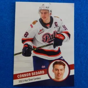 Connor Bedard Regina Pats Rookie Hockey Card