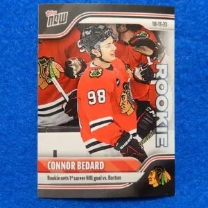 Connor Bedard Topps Now Rookie Hockey Sticker