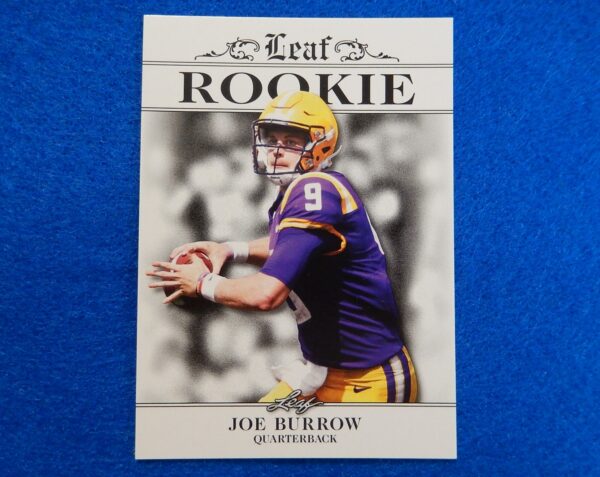 Joe Burrow Leaf Exclusive Rookie Card #02