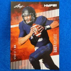 Jordan Love LEAF HYPE Rookie Card #33