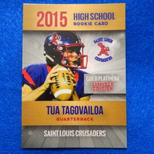 TUA TAGOVAILOA High School Rookie Card