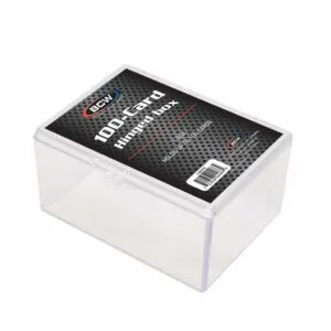 BCW #1-HB100 Trading Cards Storage Box Lot - 100 cards