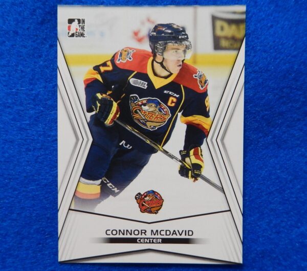 Connor McDavid LEAF In The Game Rookie Card
