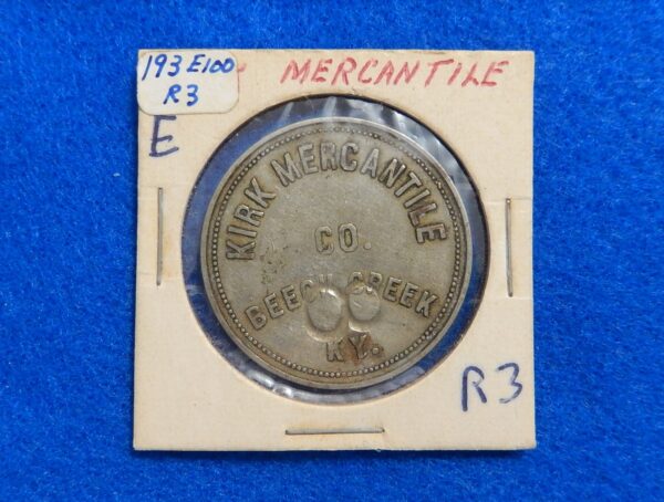 Kentucky Coal Scrip Token $1 - Kirk Mercantile