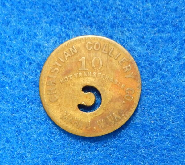 West Virginia Coal Scrip Token - Christian Colliery Co.