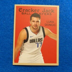 Luka Doncic Dallas Mavericks Cracker Jack Basketball Card