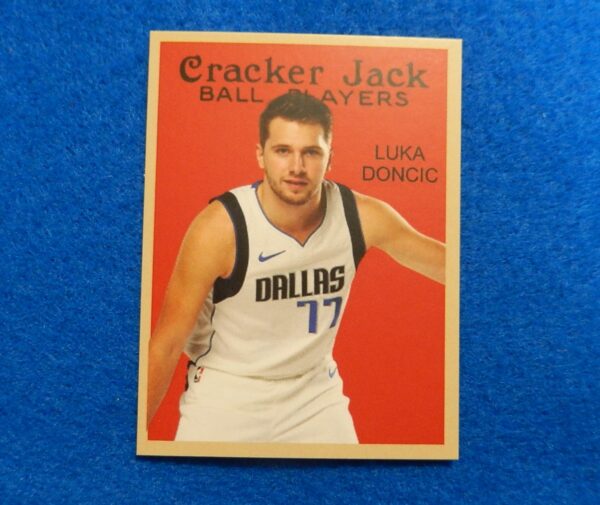 Luka Doncic Dallas Mavericks Cracker Jack Basketball Card