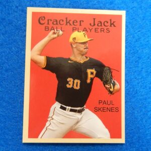 Paul Skenes Cracker Jack 2024 Rookie Baseball Card