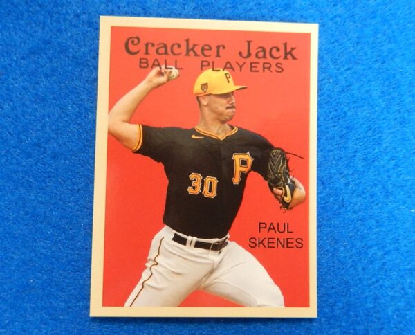 Paul Skenes Cracker Jack 2024 Rookie Baseball Card