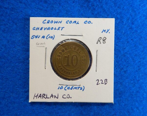 Kentucky Coal Scrip Token - Crown Coal Co.