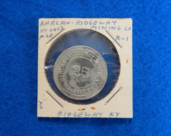 Coal Scrip token - Harlan-Ridgeway Mining Company