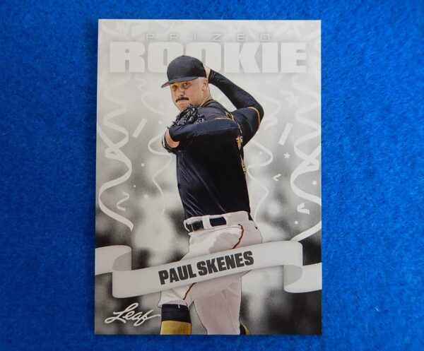 Paul Skenes Leaf 2024 Prized Rookie Baseball Card