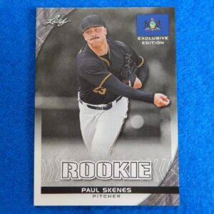 Paul Skenes Leaf 2024 Rookie Baseball Card