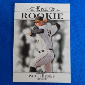 Paul Skenes Leaf 2024 Rookie Baseball Card