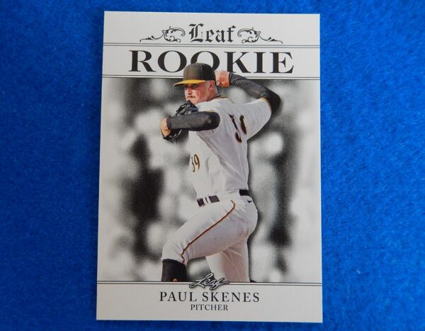 Paul Skenes Leaf 2024 Rookie Baseball Card