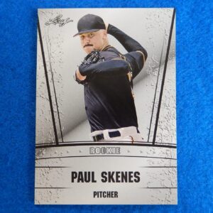 Paul Skenes Leaf 2024 Rookie Baseball Card