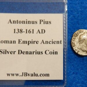 Antoninus Pius Roman Empire Ancient Silver Coin