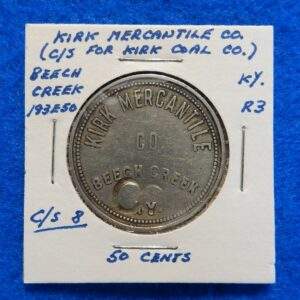 Kentucky Coal Scrip Token - Kirk Mercantile