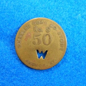 Kentucky Coal Scrip 50 Cents - Wheeler Coal Company