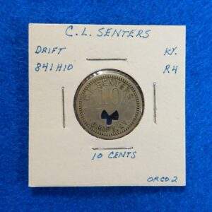 Kentucky Coal Scrip Token - C.L. Senters