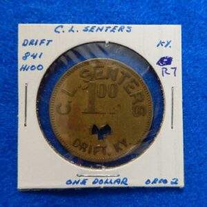 Kentucky Coal Scrip Token - C.L. Senters