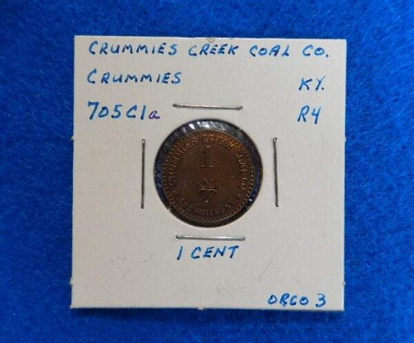 Kentucky Coal Scrip Token - Crummies Creek