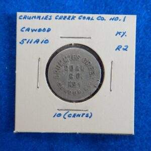 Kentucky Coal Scrip Token - Crummies Creek