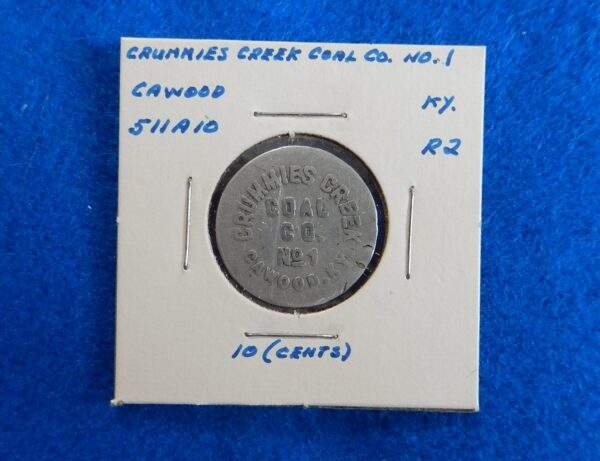 Kentucky Coal Scrip Token - Crummies Creek