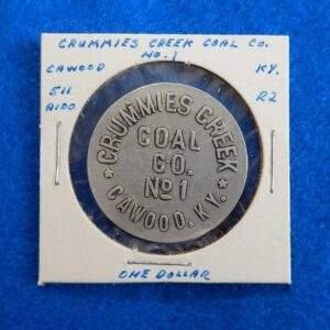 Kentucky Coal Scrip Token - Crummies Creek