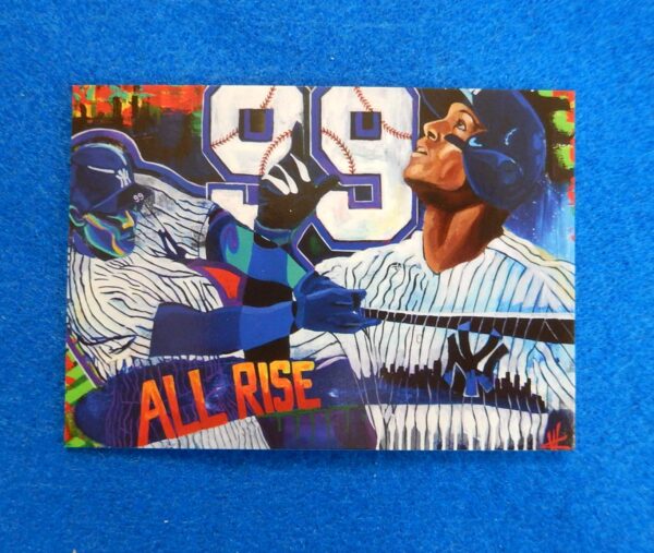 AARON JUDGE ALL RISE Baseball Card by Pro Cards