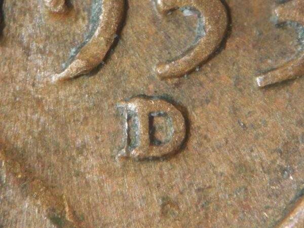 1953-D/D Lincoln Wheat Cent RPM Error Coin