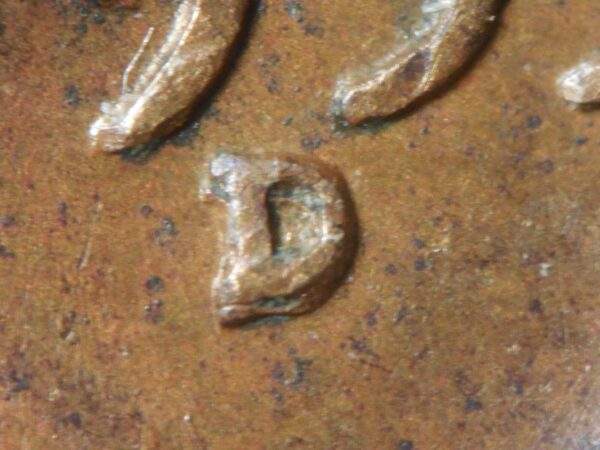 1955-D/D Lincoln Wheat Cent RPM Error Coin