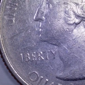 Mint Error Coin: Kentucky State Quarter, 2015P, MISSING LETTER