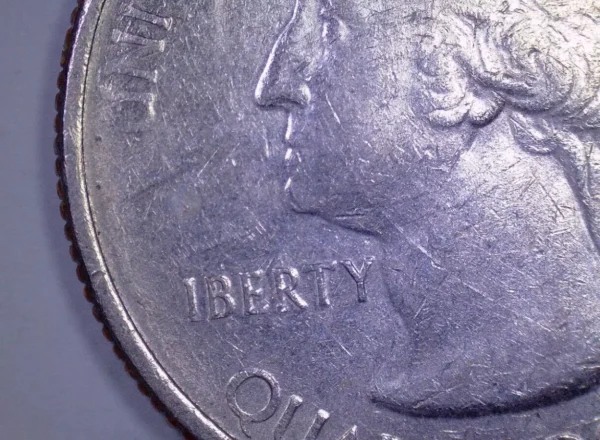 Mint Error Coin: Kentucky State Quarter, 2015P, MISSING LETTER