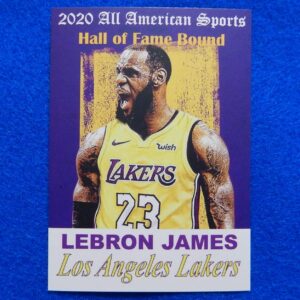 Lebron James Hall of Fame Bound Promo Basketball Card