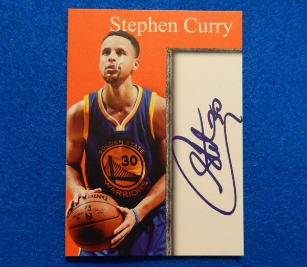 Stephen Curry Inkredible Ink Facsimile Autograph Basketball Card