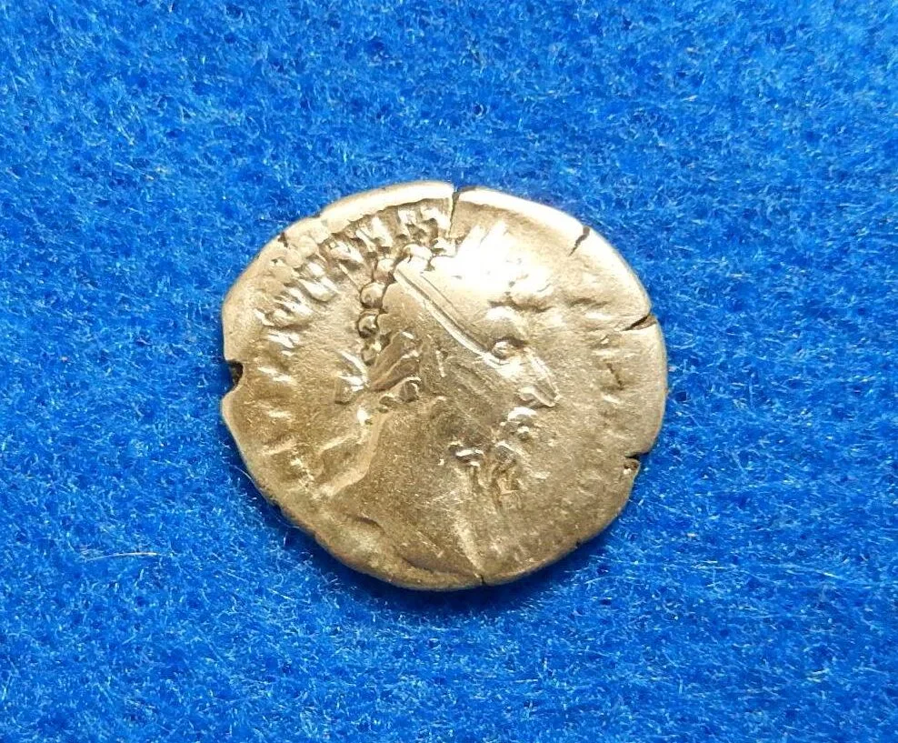 Marcus Aurelius Roman Empire Ancient Silver Denarius Coin