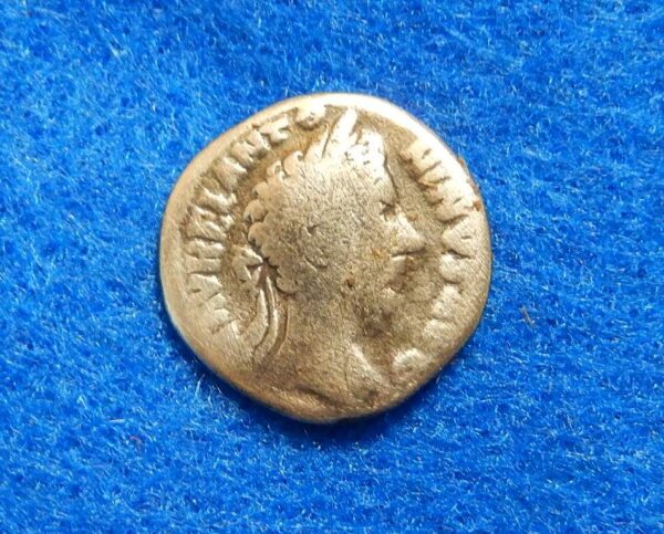 Marcus Aurelius Roman Empire Ancient Silver Denarius Coin