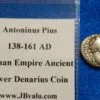 Antoninus Pius Roman Empire Ancient Silver Coin
