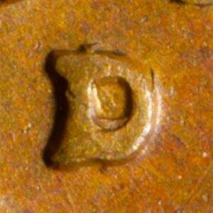 1956-D/D Lincoln Wheat Cent RPM Error Coin