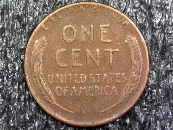 1956-P Lincoln Wheat Cent "BIE" Die Chip Error Coin