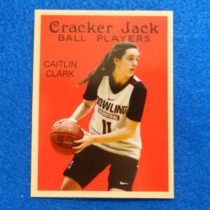 Caitlin Clark Cracker Jack 2024 High School Basketball Card