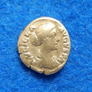 Faustina Jr. Roman Empire Ancient Silver Coin