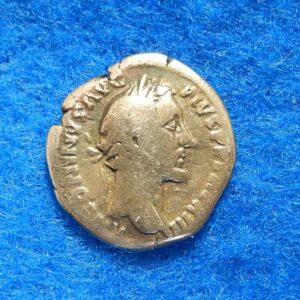 Antoninus Pius Roman Empire Ancient Silver Coin