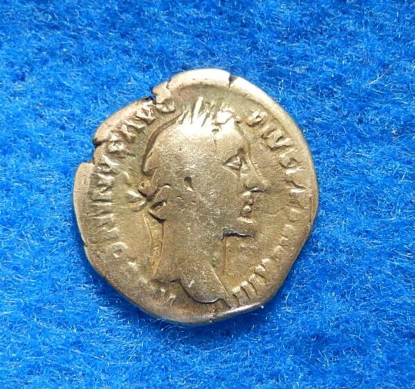 Antoninus Pius Roman Empire Ancient Silver Coin